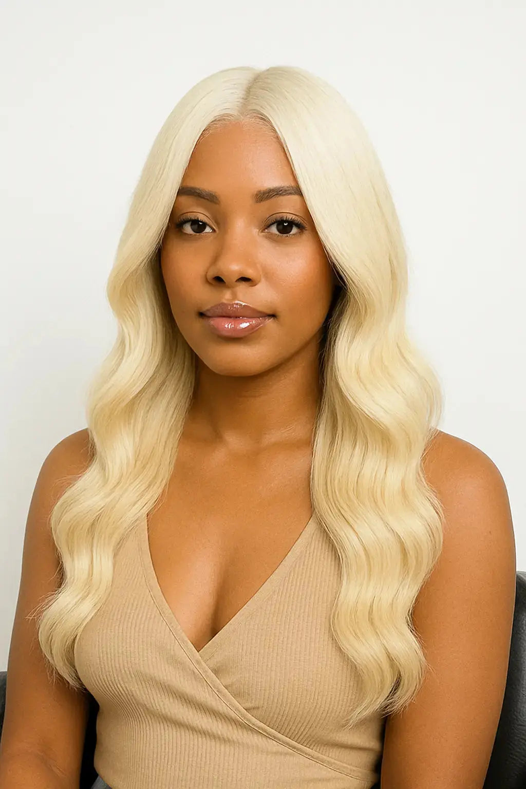 Blonde Body Wave 13x4 Transparent Lace Front Wig DivineStranz