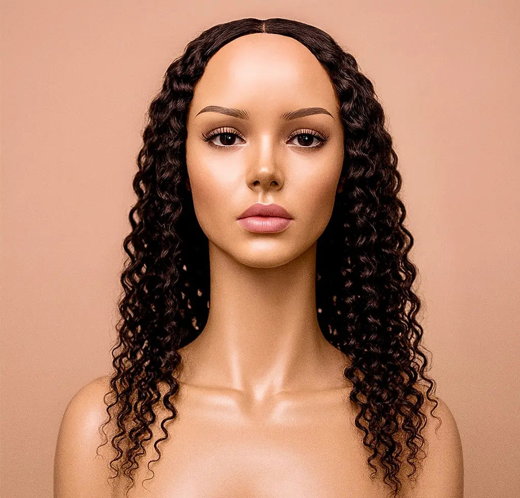 Brazilian Kinky Curly U-Part Wig DivineStranz