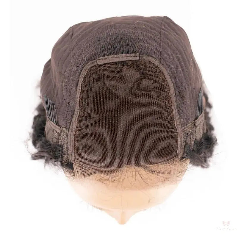 Messy Curl 4x4 Transparent Closure Wig