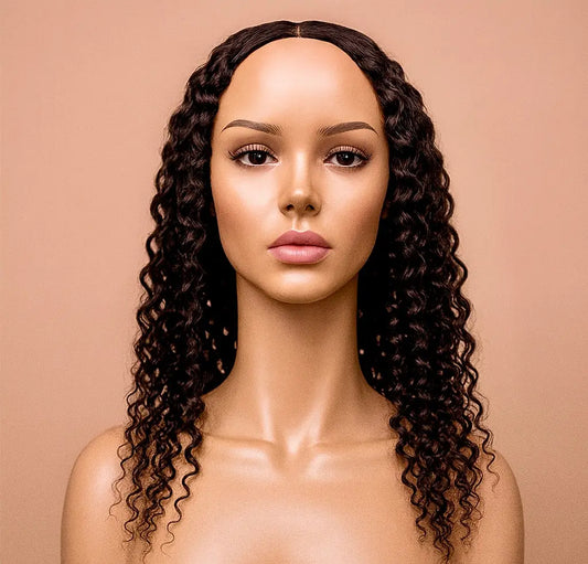 Brazilian Kinky Curly U-Part Wig DivineStranz