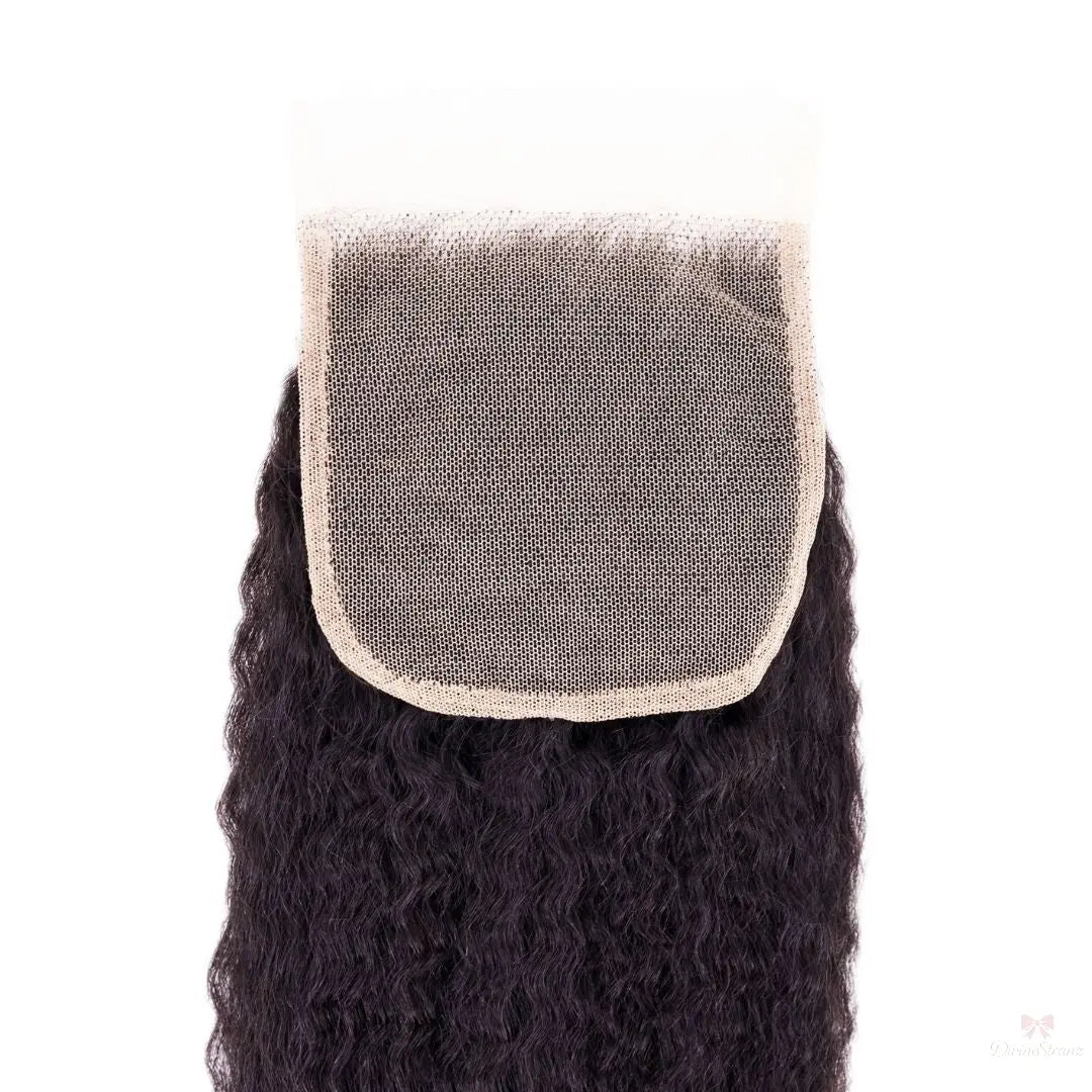 Brazilian Kinky Straight 4x4 Closure