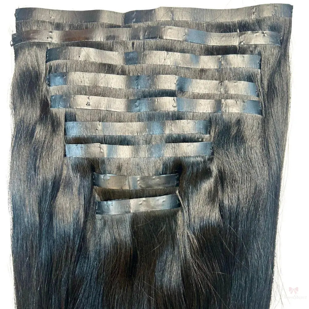 Jet Black Seamless Clip-In
