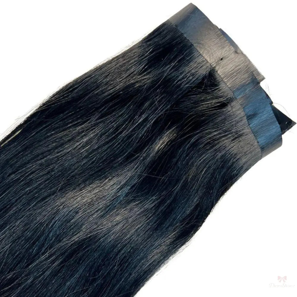 Jet Black Seamless Clip-In