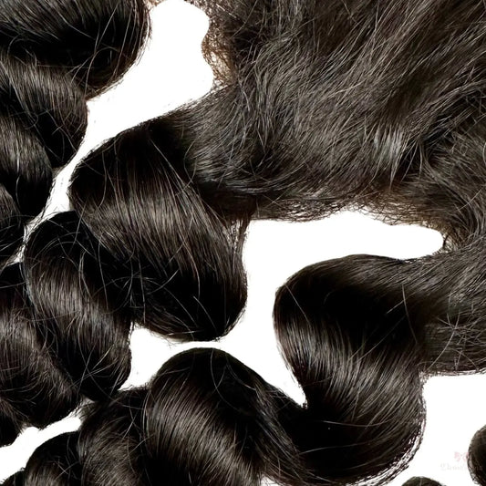 Raw Vietnamese Ripple Curly 13x4 Swiss Frontal