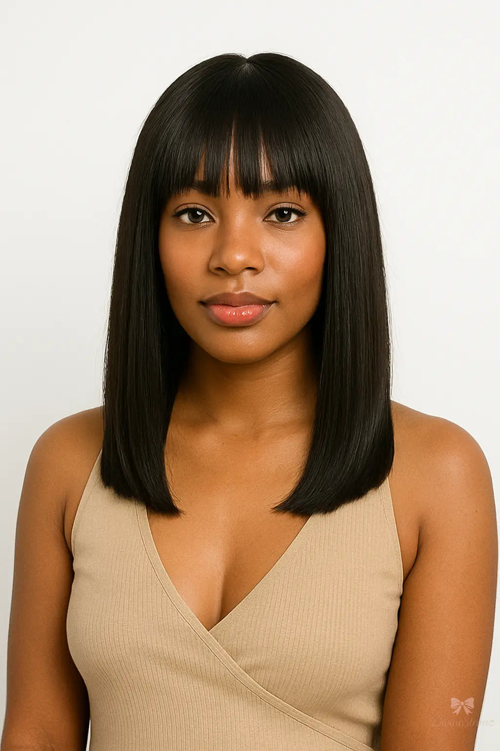 Straight Bang bob Wig DivineStranz