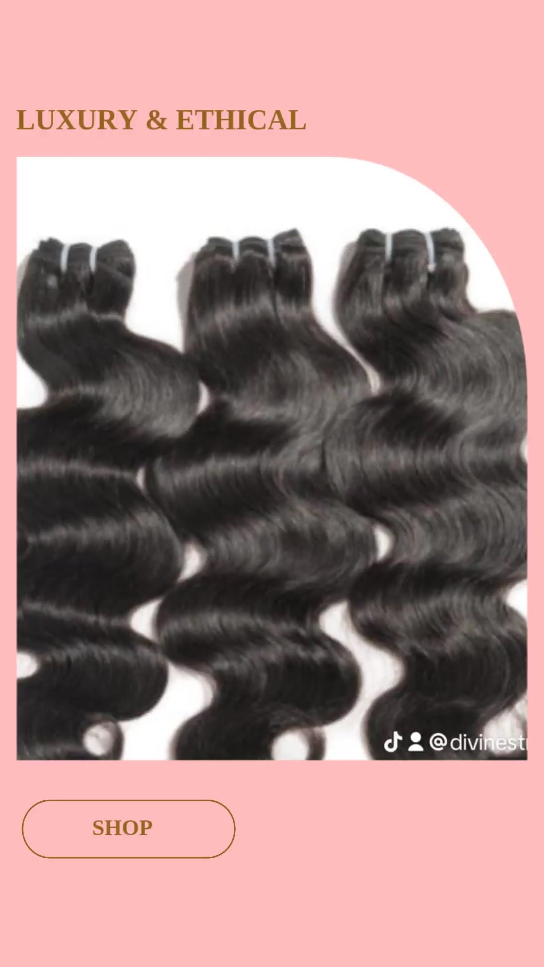 Load video: 100% Raw &amp; Authentic Hair